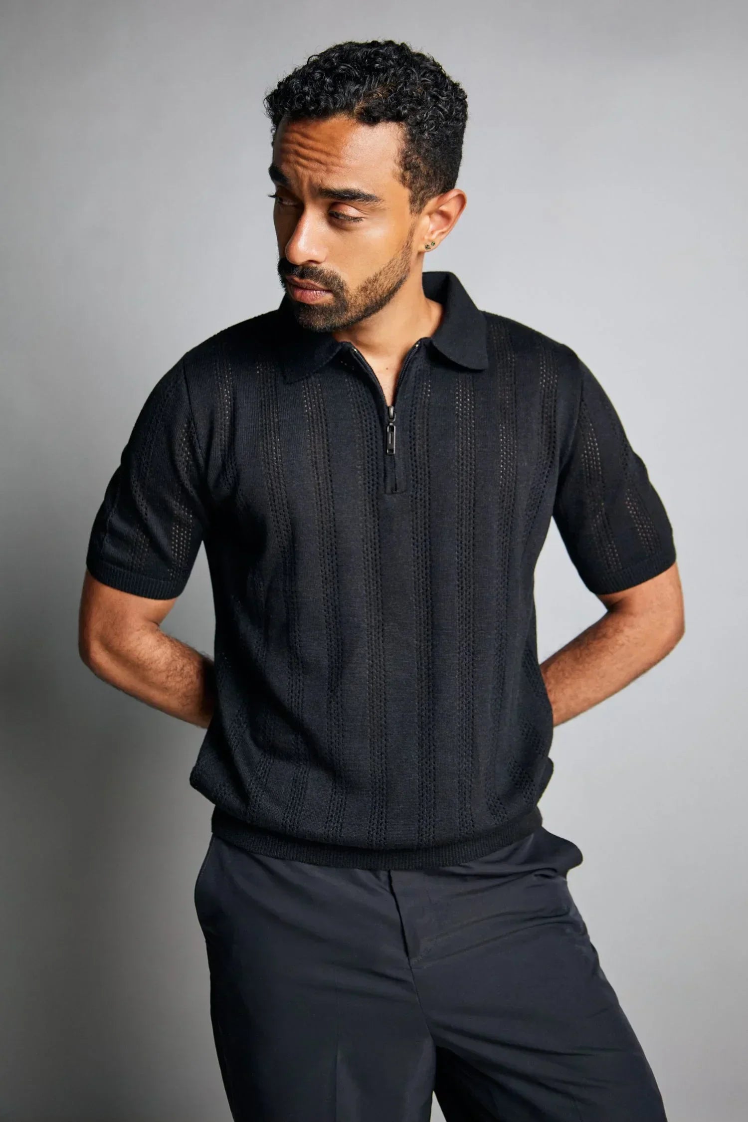 Polo Amalfi en hilado Turín calado